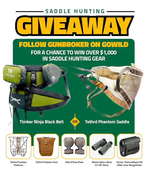 GunBroker.com Giveaway: $1K+ of Saddle Hunting Gear & Optics